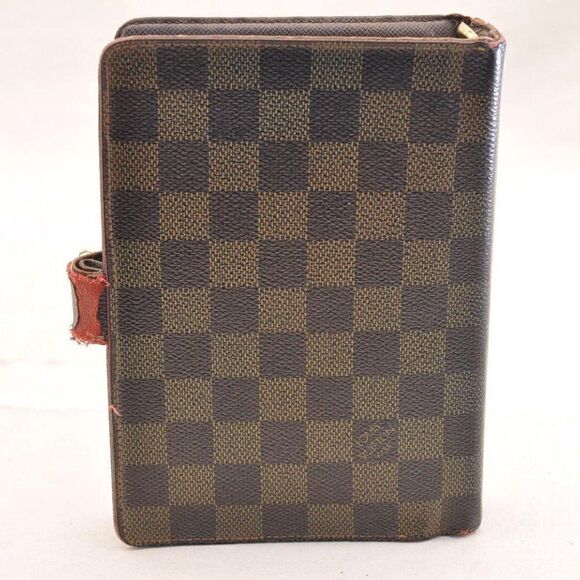 LOUIS VUITTON Damier Ebene Medium Ring Agenda MM - Picture 3 of 12